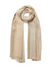 Jane Carr The Solitaire Scarf In Neutral