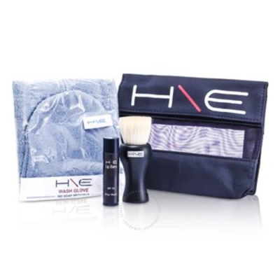 Jane Iredale - H\e Minerals Kit: Lip Balm Spf 15 + Facial Brush + Wash Glove + Bag  3pcs+1bag In N/a