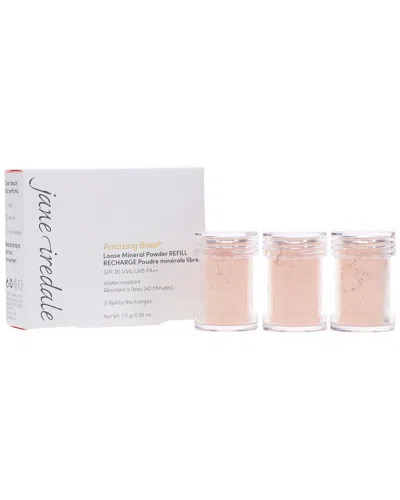 Jane Iredale 3oz Amazing Base Refill 3 Pack Eu Ivory In Transparent