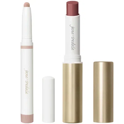 Jane Iredale Colorluxe Eye Shadow Stick And Lipstick Duo (worth $62) In Transparent