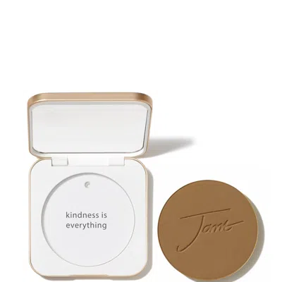 Jane Iredale Refillable White Compact And Purepressed Base Mineral Foundation 30g (various Shades) In Cognac