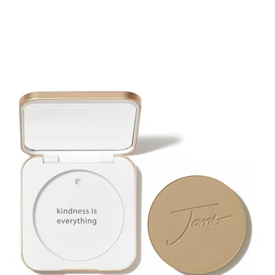 Jane Iredale Refillable White Compact And Purepressed Base Mineral Foundation 30g (various Shades) In Latte