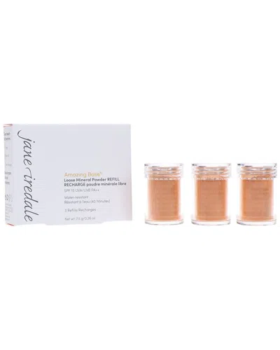 Jane Iredale Unisex 3oz Amazing Base Refill 3 Pack Eu Warm In Transparent