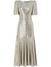 Jane Kordelia Midi Dess In Silver