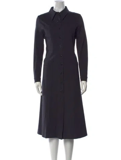 Pre-owned Jane Long Dress In Blue