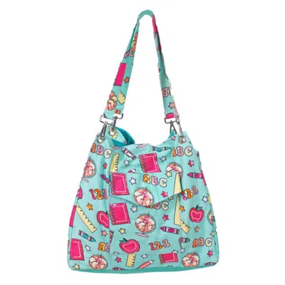 Jane Marie In My Teacher Era Tote Bag In Mint In Green