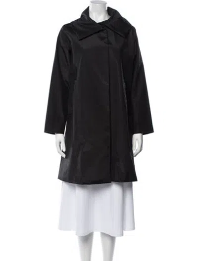 Pre-owned Jane Post Coat In Black