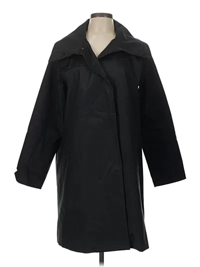 Pre-owned Jane Post Coat In Black