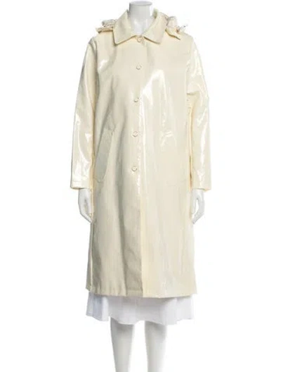 Pre-owned Jane Post Coat In Neutral