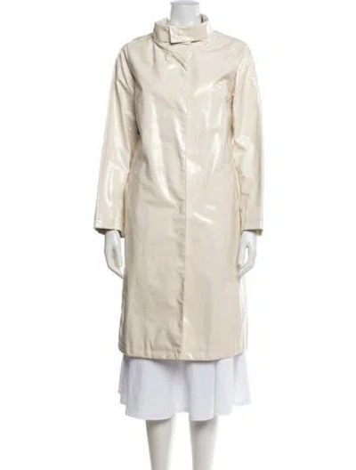 Pre-owned Jane Post Coat In Neutrals