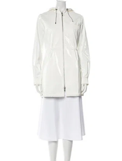 Pre-owned Jane Post Coat In White