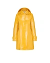 Jane Post Iconic Princess Rain Slicker In Gold