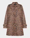 Jane Post Iconic Princess Slicker Rain Jacket In Multi