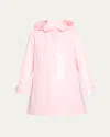 Jane Post Iconic Princess Slicker Rain Jacket In Pastel Pink