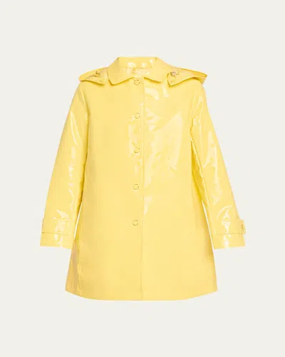 Jane Post Iconic Princess Slicker Rain Jacket In Multi