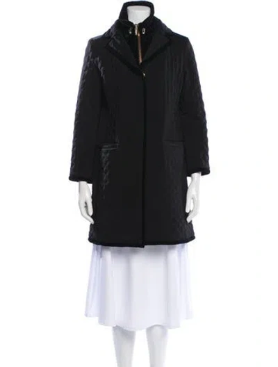 Pre-owned Jane Post Parka In Black