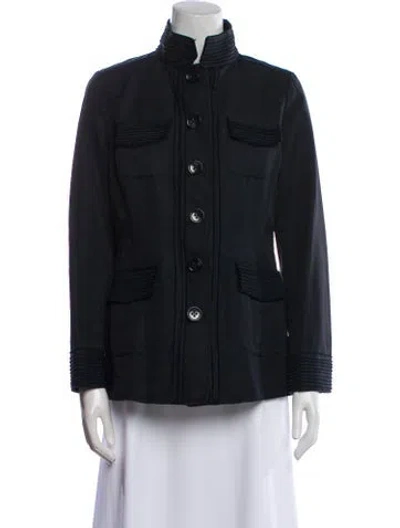 Pre-owned Jane Post Utility Jacket In Black