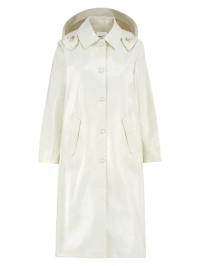Jane Post Women's Mid-length Iconic Slicker Coat In Daisy