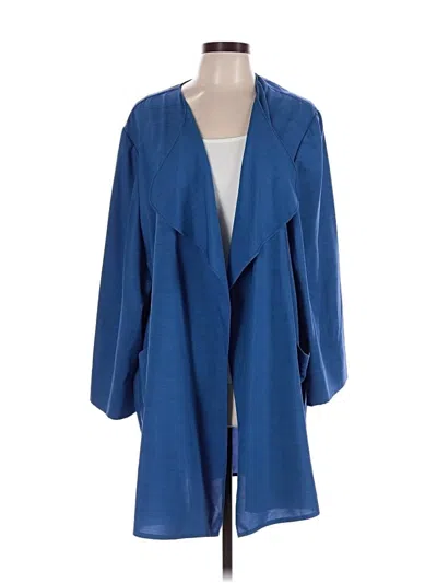 Pre-owned Jane Suttell Kimono In Blue