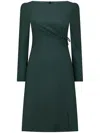 Jane Vale Mini Dress In Green