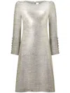Jane Vesper Dress In Silver