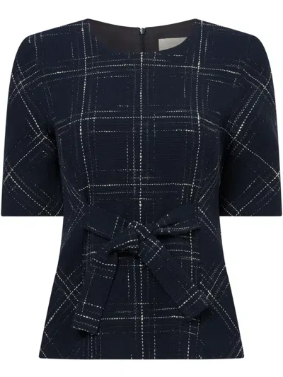 Jane Vienna Blouse In Blue
