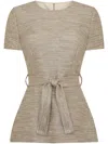 Jane Vilanelle Top In Neutrals