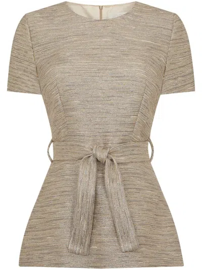 Jane Vilanelle Top In Neutrals