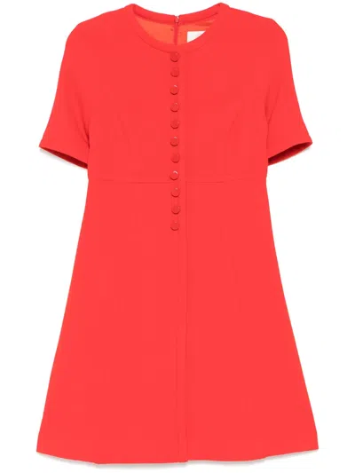 Jane Virgo Dress In Rot