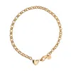 Jane Win A Little Bit Of Love Necklace In 14k Gold-plated Brass
