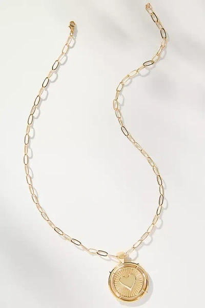 Jane Win El Corazon Love Pendant Necklace