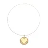 Jane Win Hearts Find Me Pendant Necklace In 14k Gold-plated Sterling Silver