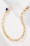 Jane Win Lapis Bead Chunky Link Chain Necklace
