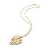 Jane Win Love Full Heart Necklace In Gold Plated