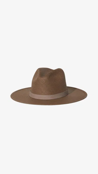 Janessa Leone Adriana Hat | Final Sale In Brown