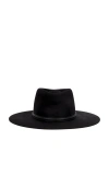 Janessa Leone Beck Fedora Hat In Black