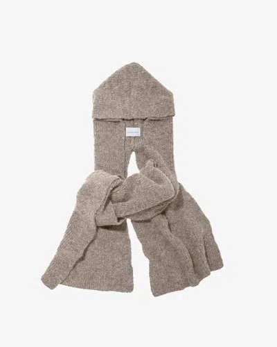 Janessa Leone Benji Headscarf In Brown