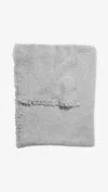 Janessa Leone Alpaca Wool-blend Blanket Scarf In Gray