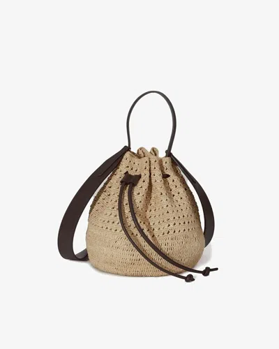 Janessa Leone Cami Bag In Nat/brn