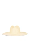 Janessa Leone Capri Fedora Hat In Neutral