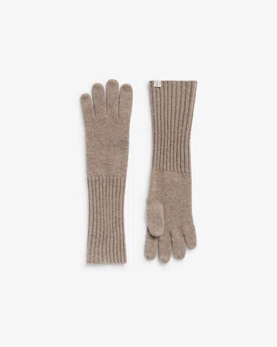 Janessa Leone Cashmere Gloves In Brown