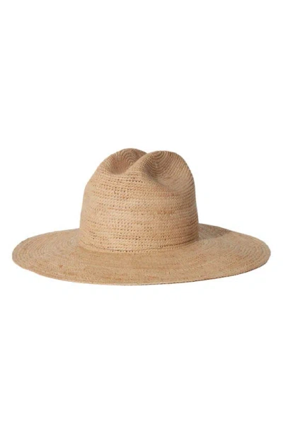 JANESSA LEONE CHANDLER RAFFIA STRAW SUN HAT