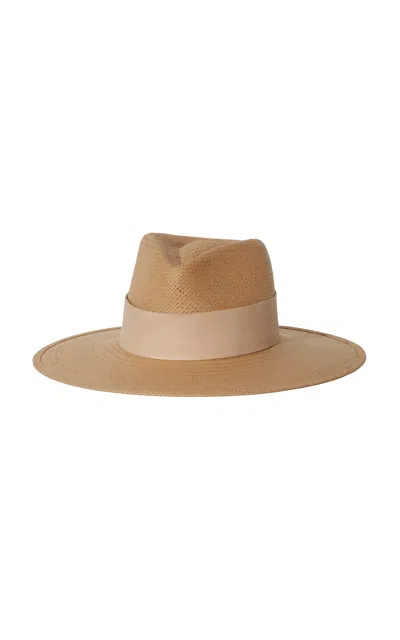 Janessa Leone Cleménce Straw Hat In Brown