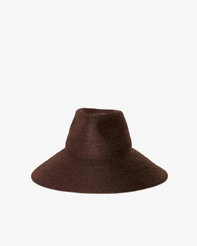 Janessa Leone Colette Hat In Chocolate