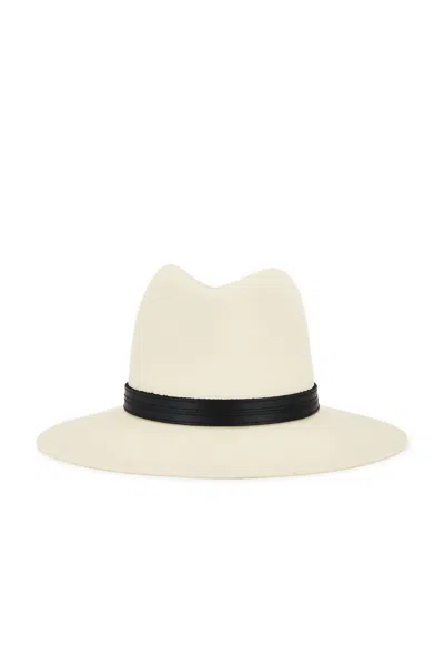 Janessa Leone Corinne Hat In Fog In Multi