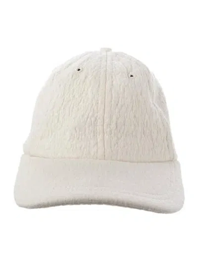 Pre-owned Janessa Leone Cotton Baseball Cap In Neutral