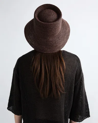 Janessa Leone Felix Bucket In Dark Earth