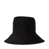 Janessa Leone Felix Large Brim Straw Hat In Black