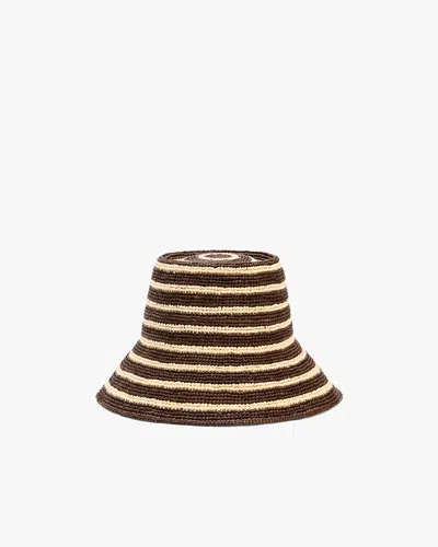 Janessa Leone Felix Bucket In Walnut