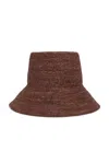 Janessa Leone Felix Hat In Dark Earth